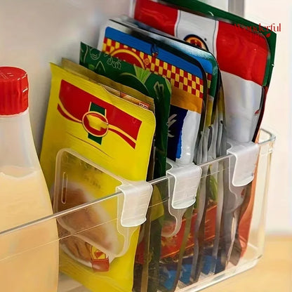 Fridge Divider Organizer Adjustable Refrigerator Shelf Separator (6 or 8 Pcs)