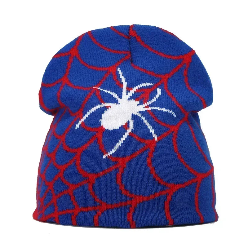 Y2K Letter Print Knit Beanie Hat – Unisex Winter Cap