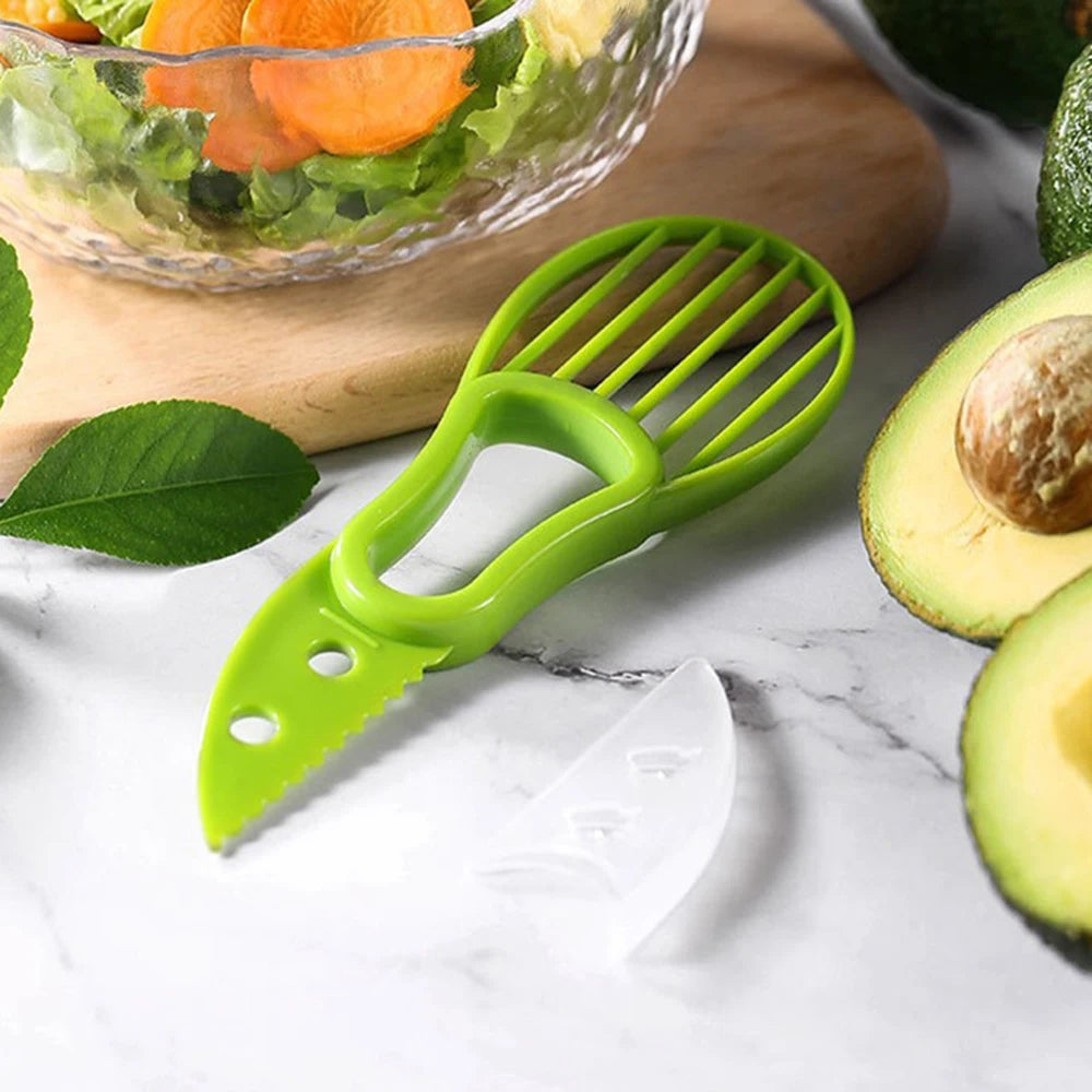 3-in-1 Avocado Slicer, Pitter & Peeler – Kitchen Gadget