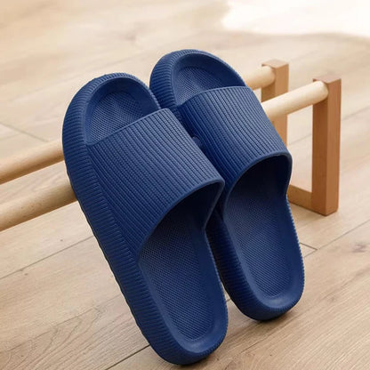 Thick-Sole EVA Slide Slippers – Non-Slip Shower Sandals