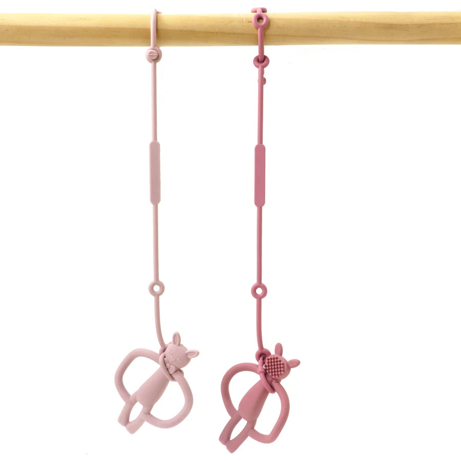 Silicone Baby Pacifier Clip – Adjustable Teething Chain & Dummy Holder