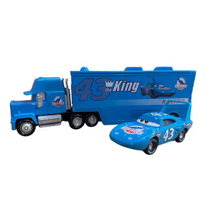 Pixar Cars Lightning McQueen and Uncle Mike Truck Set