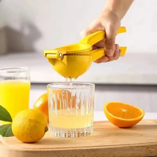 Manual Lemon Squeezer – Thickened Aluminum Alloy Citrus Juicer
