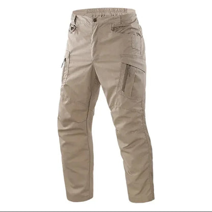 Men's Multi-Pocket Cargo Pants – Waterproof Tactical Trousers
