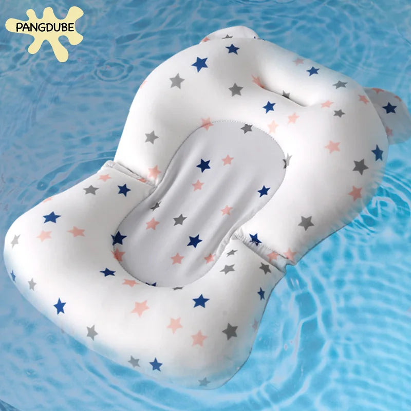 Baby Bath Seat Cushion – Non-Slip Newborn Bathtub Support Pad (0-12 Months)