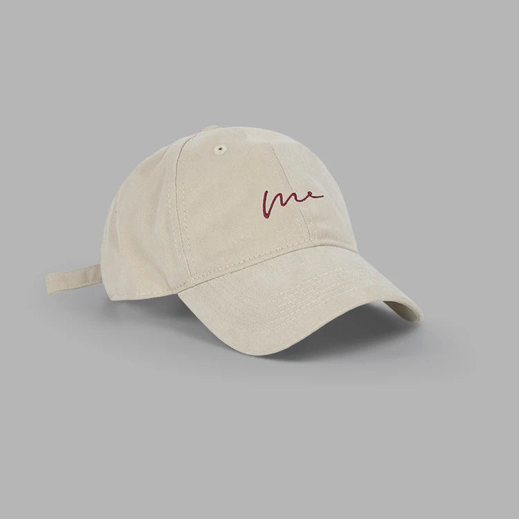 Retro Letter Embroidered Baseball Cap – Unisex Dad Hat