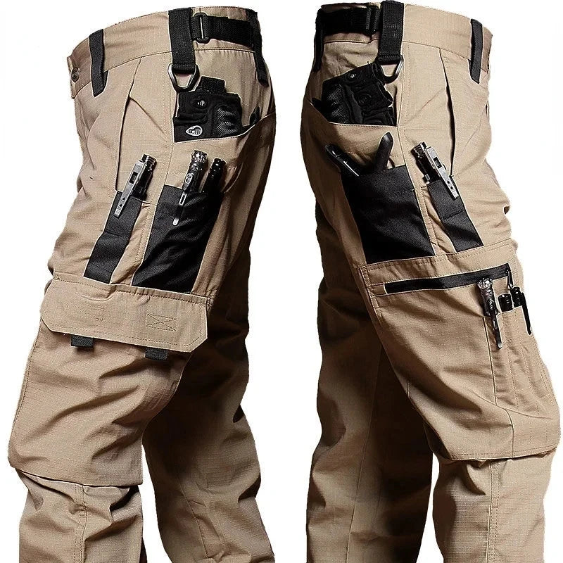 Men's Tactical Cargo Pants – Multi-Pocket Outdoor Work Trousers