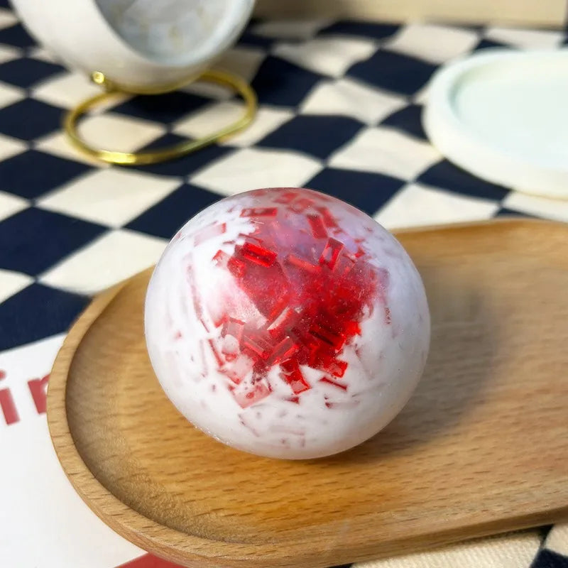 Crushed Ice Squishy Stress Ball Sensory Fidget Toy