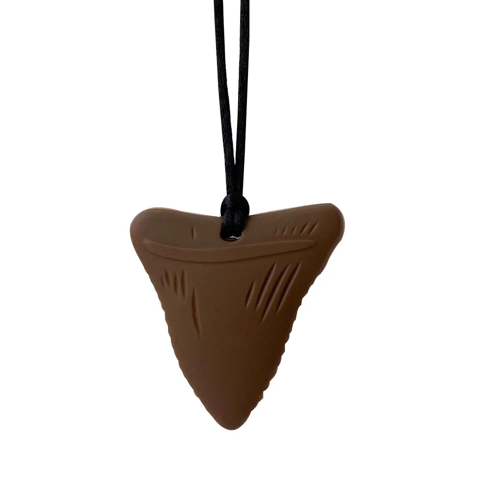 Silicone Chew Necklace – Sensory Teether Pendant for Kids Oral Motor Chewing