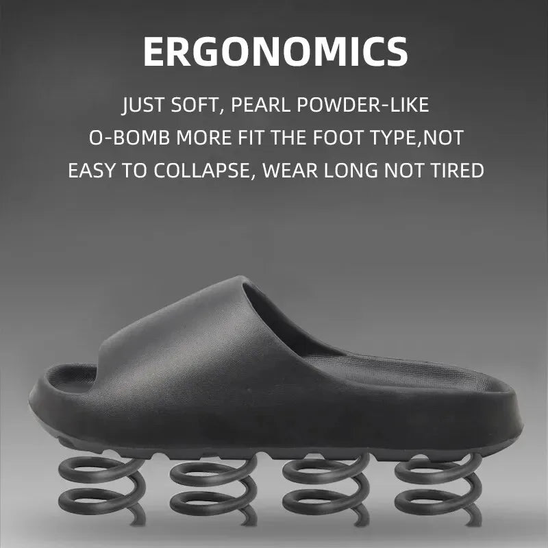 EVA Slide Slippers Thick Sole Unisex Indoor Outdoor Beach Sandals