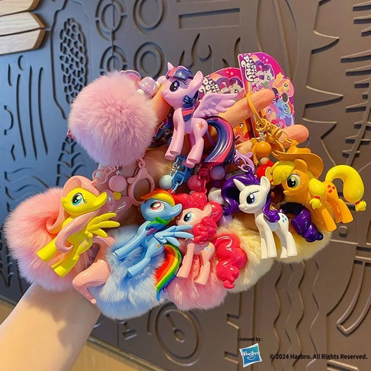 My Little Pony Keychain Bag Charm Action Figure Toy - 6 Styles