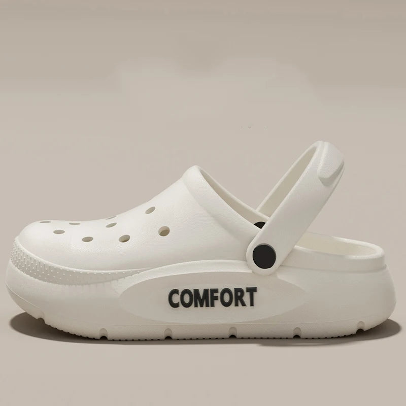 Comfort Clogs – Anti-Slip Hollow Thick-Sole Sandals for Women & Men