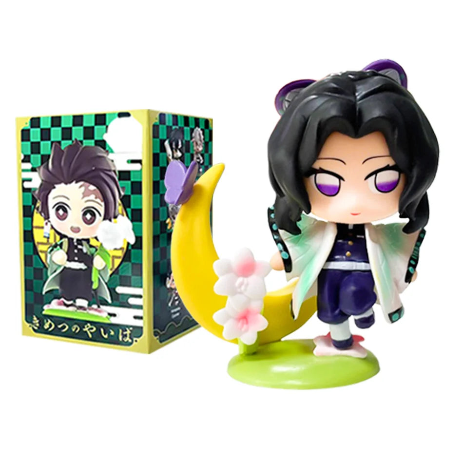 Demon Slayer Anime Figure Blind Box – Tanjiro & Nezuko Mini Statues