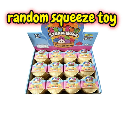 Squishy Dumpling Blind Box Stress Relief Toy – Colorful Anti-Anxiety Fidget