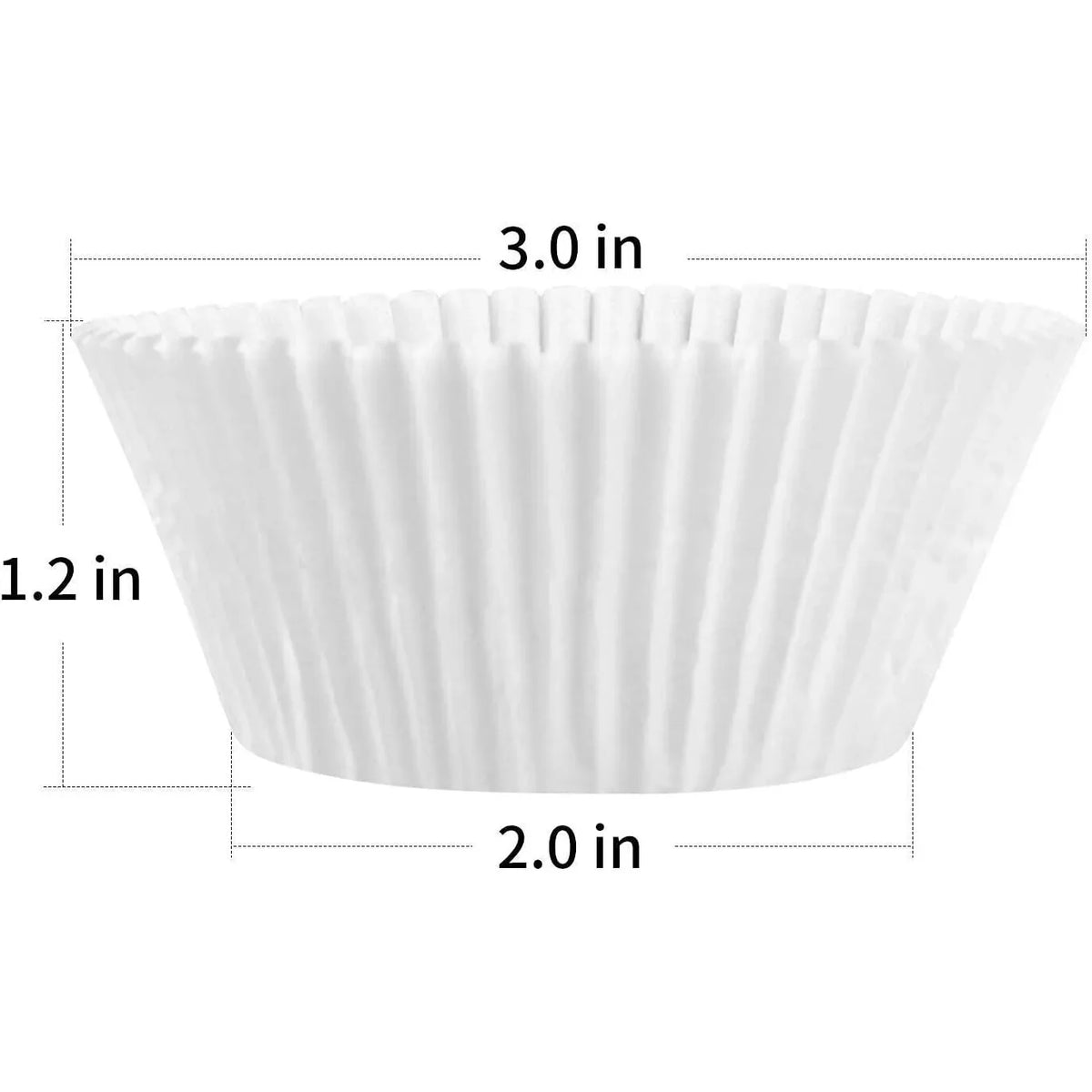 Cupcake Liners Greaseproof Muffin Baking Cups – Food Grade