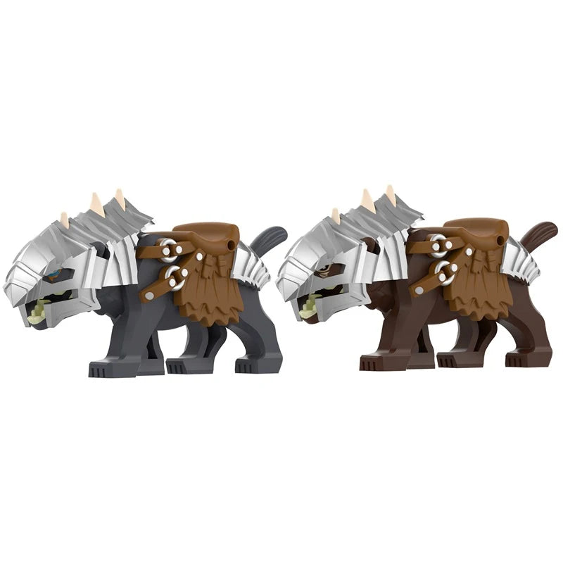 Animal Building Block Mini Figures – MOC Zoo & Farm Creatures Set for Kids