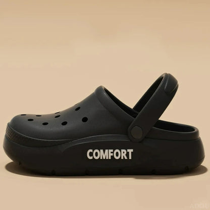 Comfort Clogs – Anti-Slip Hollow Thick-Sole Sandals for Women & Men