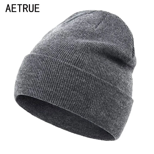 Knit Beanie Hat – Unisex Warm Skull Cap for Men & Women