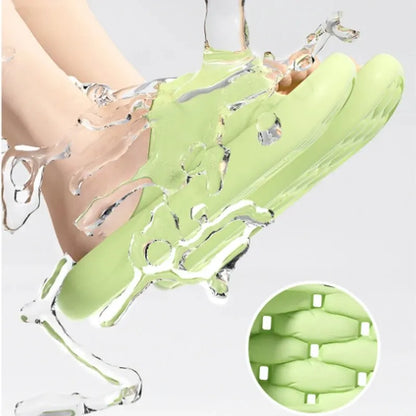 Quick-Dry Shower Slippers – Lightweight Waterproof House & Beach Slides