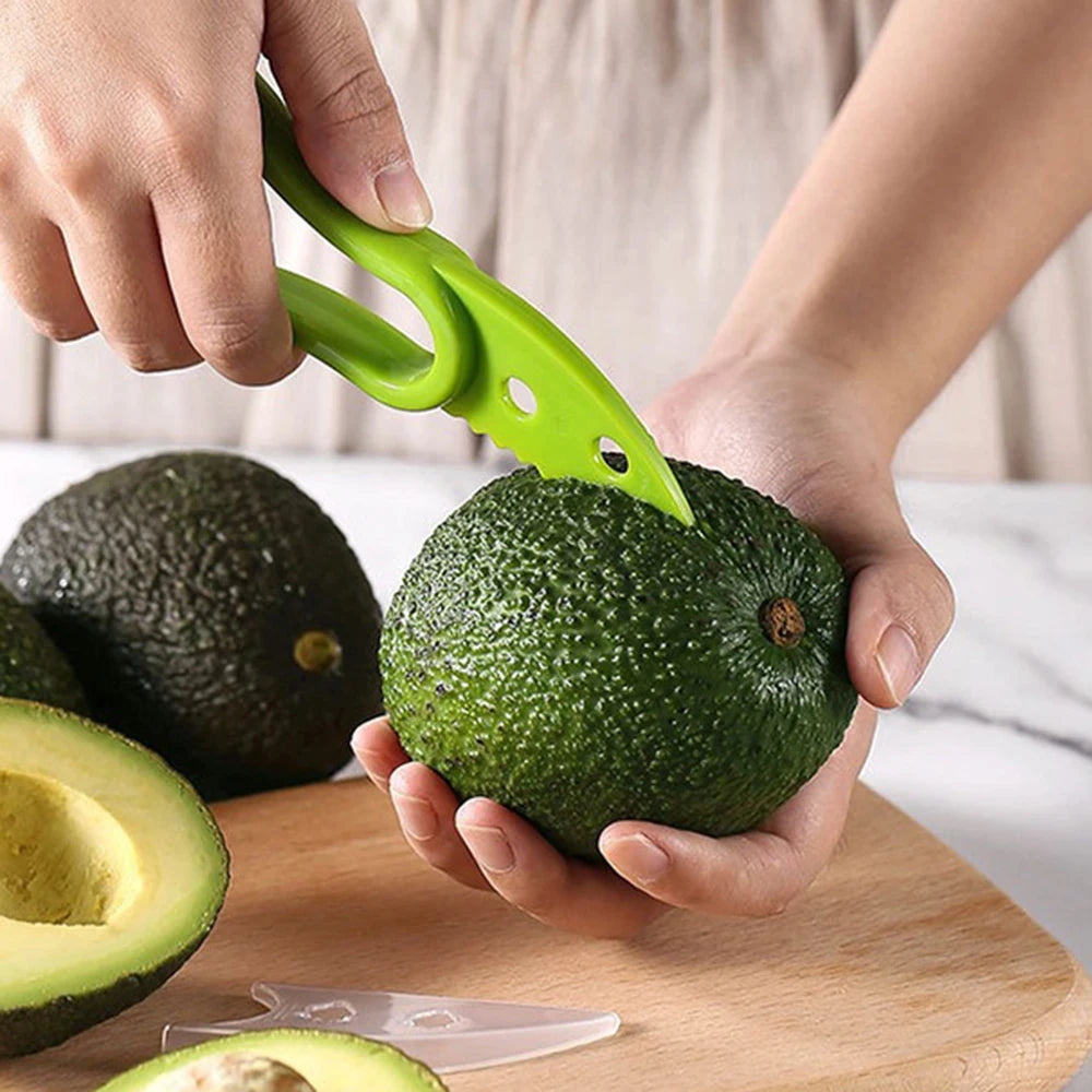 3-in-1 Avocado Slicer, Pitter & Peeler – Kitchen Gadget