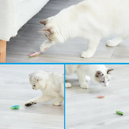 Mini Electric Walking Bug Cat Toy – Interactive Insect