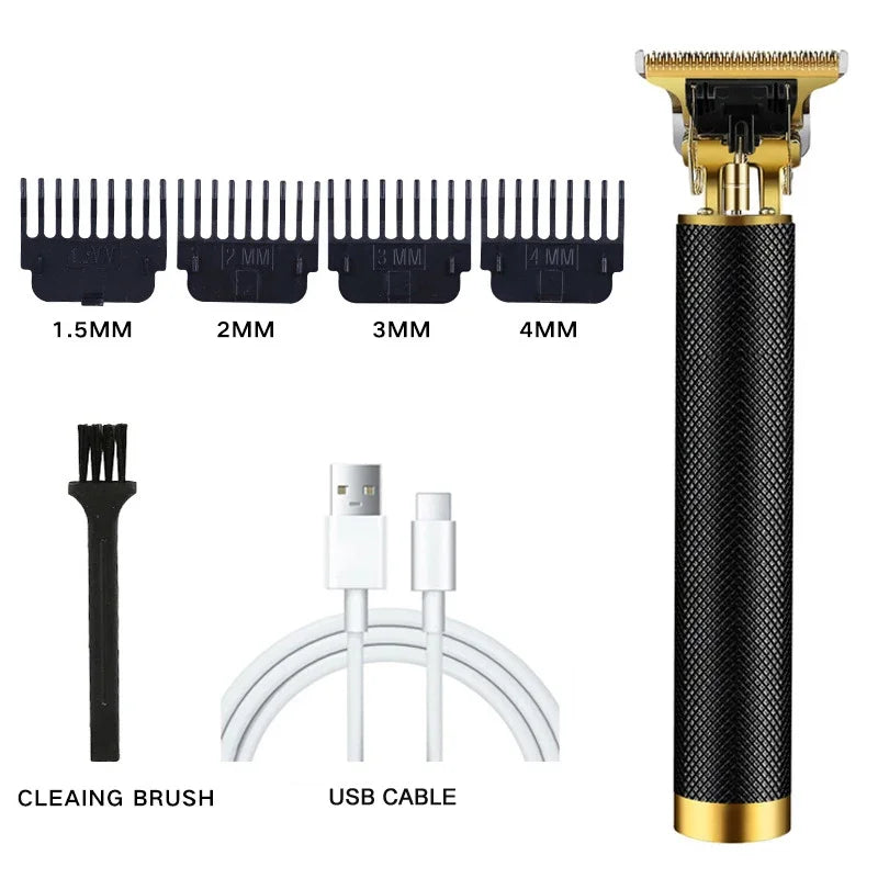 T9 Hair Clipper & Beard Trimmer for Men – USB Rechargeable Barber Trimmer