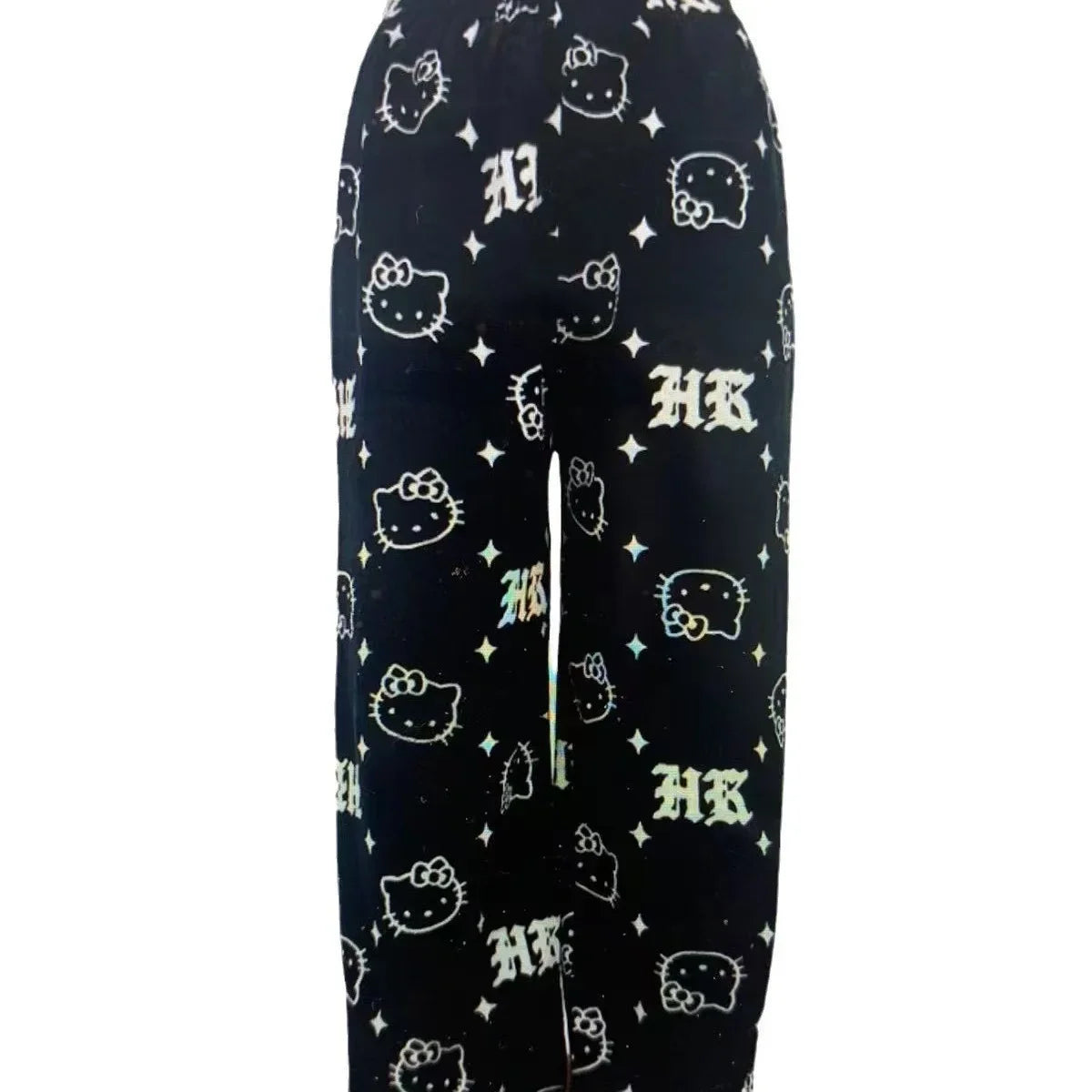 Hello Kitty Halloween Flannel Pajama Pants for Women