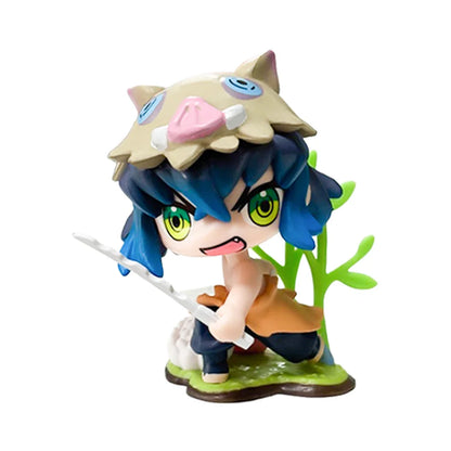 Demon Slayer Anime Figure Blind Box – Tanjiro & Nezuko Mini Statues