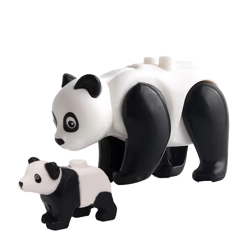 Animal Building Block Mini Figures – MOC Zoo & Farm Creatures Set for Kids