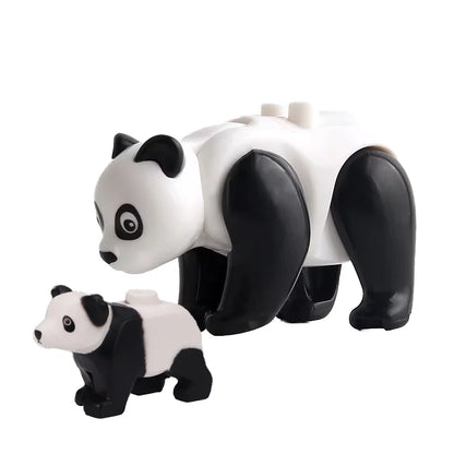 Animal Building Block Mini Figures – MOC Zoo & Farm Creatures Set for Kids