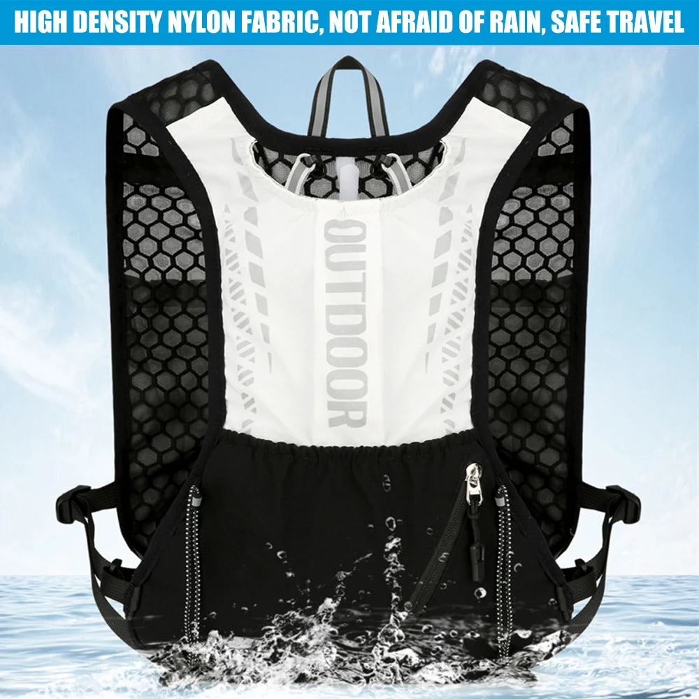 Hydration Running Vest – Lightweight Daypack for Trail & Cycling