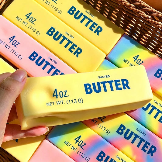 Butter Stick Squishy Fidget Toy – Slow Rising Stress Relief Squeeze