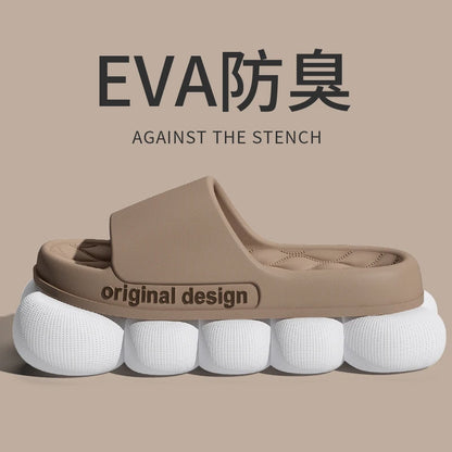 Men's Cloud Slide Sandals – Soft Non-Slip Indoor Outdoor Slippers