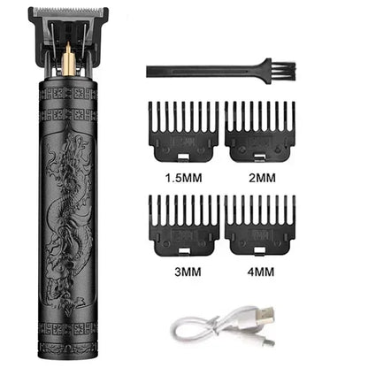 T9 Hair Clipper & Beard Trimmer for Men – USB Rechargeable Barber Trimmer