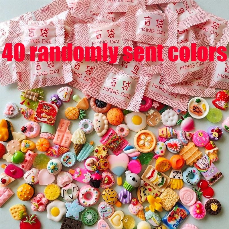 Mini Food Blind Box Figurines – Cute Kitchen Decor & Party Favors