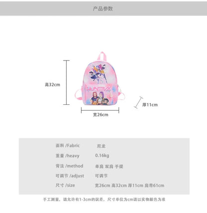 Kids Mini Backpack – Huntryx Animated Girls Pink School Bag