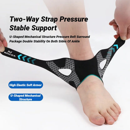 Ankle Support Brace – Ultra-Thin Adjustable Compression for Sports