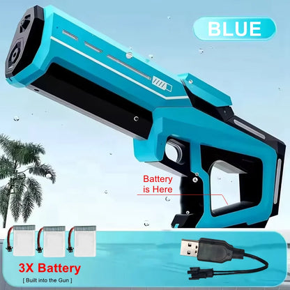 Electric Water Gun for Adults – Powerful Automatic Squirt Blaster