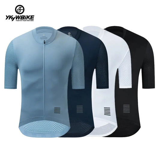 Men's Cycling Jersey – Short Sleeve Reflective MTB & Road Bike Shirt