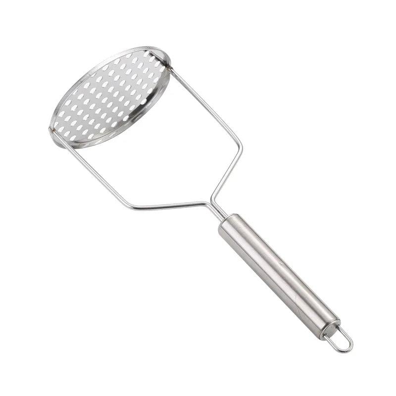 Stainless Steel Potato Masher – Manual Food Press Tool