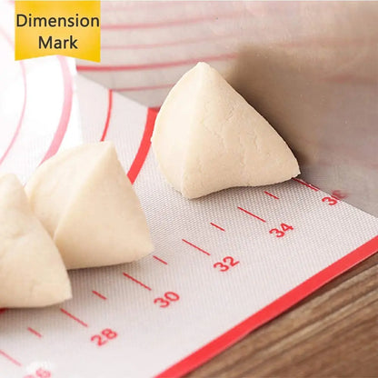 Silicone Pastry Mat – Non-Stick Baking Mat with Measurements