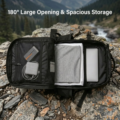 45L Tactical Fishing & Hiking Backpack with Dual Cup Holders