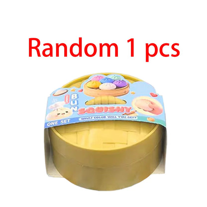 Dumpling Squishy Blind Box – Stress Relief Toy