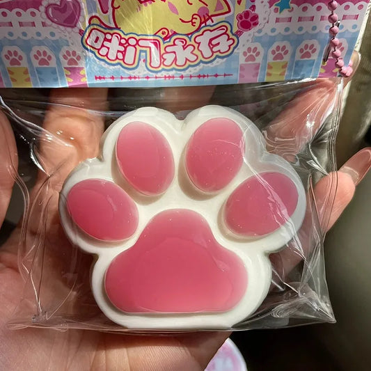 Cat Paw Squeeze Toy – Soft Stress Relief Squishy Fidget