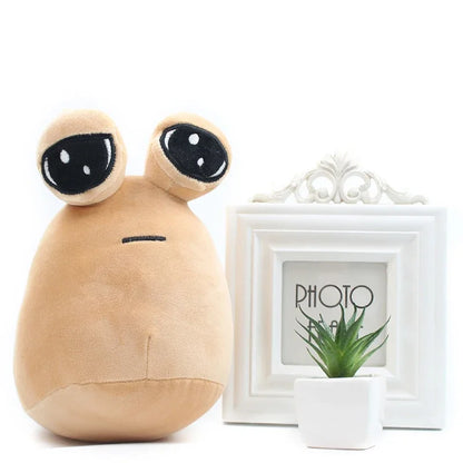 My Pet Alien Pou Plush Toy – Kawaii Stuffed Animal Doll