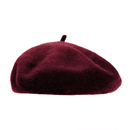 Wool Beret Hat for Women – French Style Winter Cap