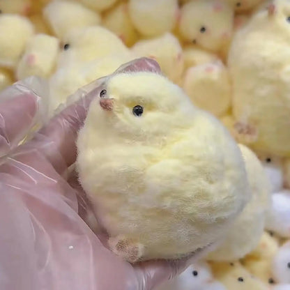 Fluffy Chick Squishy Toy – Soft Stress Relief Fidget
