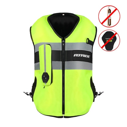 Motorcycle Airbag Safety Vest with CE Protector – Motocross Riding