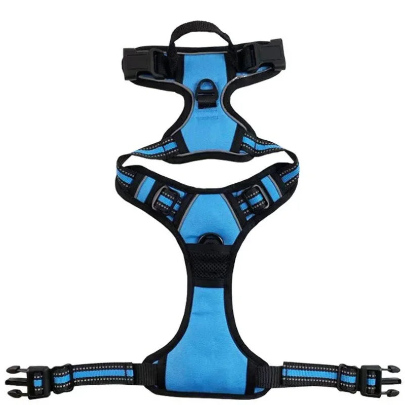 Reflective Dog Harness – No-Pull Adjustable Vest for Dogs S–XL
