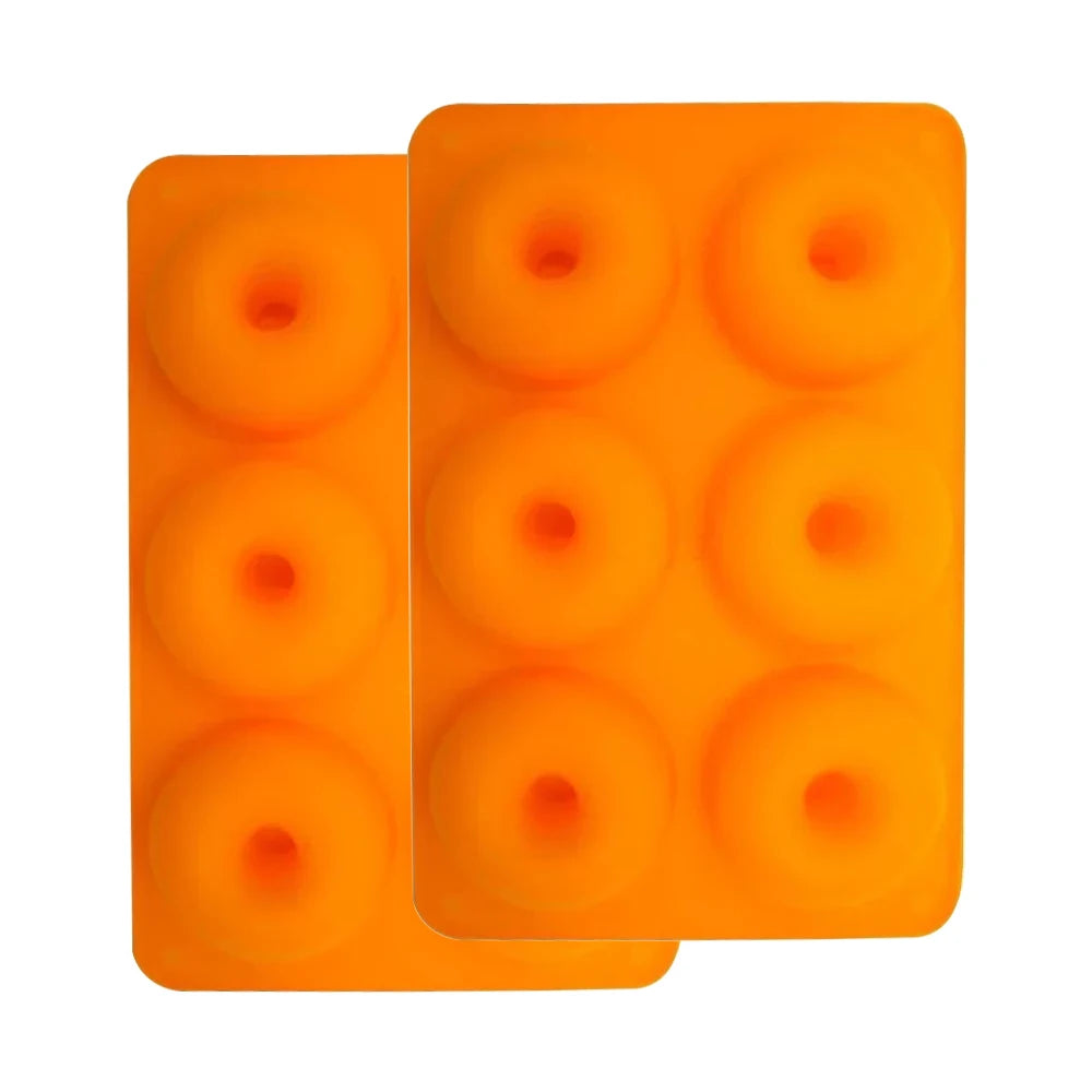 Silicone Donut Mold 6-Cavity – Non-Stick Doughnut Baking Pan